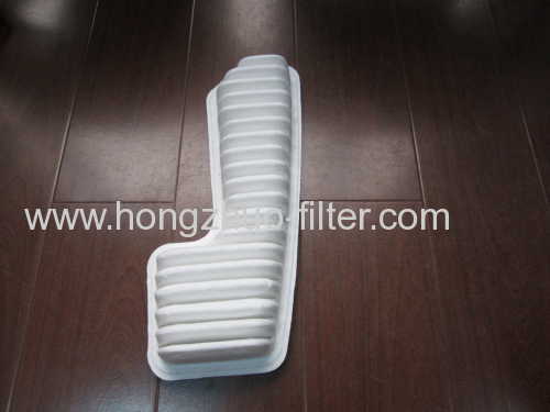 Good quality Nonwovens air filter for TOYOTA