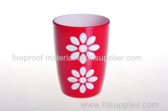 sunflower tooth cup PS plastic double thickness