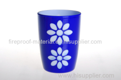 sunflower tooth cup PS plastic double thickness