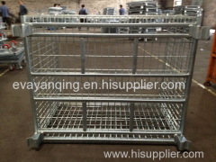 Standard Wire mesh folding storage cages