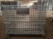 Electroplating surface collapsible storage cages