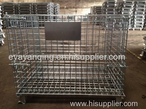 Standard Wire mesh folding storage cages
