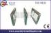 Luxury RFID Glass Optical Turnstiles access control for museum , office lobbies