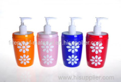 sunflower lotion bottle plastic lotion pump bottle