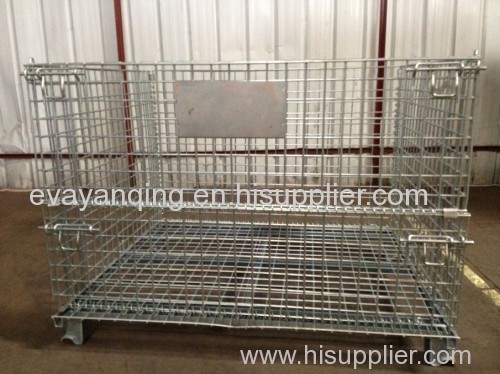 Good quality electro-galvanized Storage cages