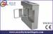 Stainless waterproof swing barrier gate / access control Turnstile with mifare reader