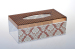 baroque style ps plastic tissue box