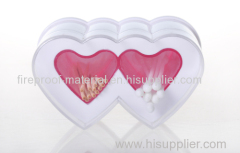 The double heart toothpick box