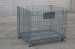 Standard wire mesh folding storage container