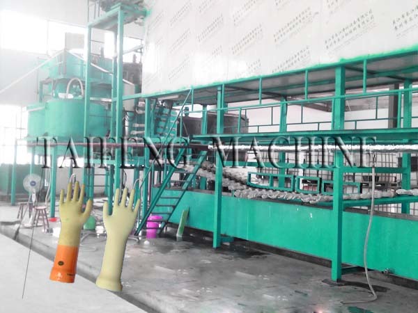 Provide gloves production line technical equipment transformation