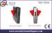 Retractable High speed Flap Barrier Turnstile with anti - reversing passing