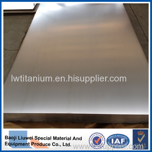 ASTM B265 Gr1 Gr2 Gr5 Gr7 Gr9 Gr12 Titanium and titanium alloy sheet