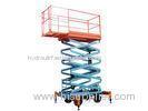 1000Kg industrial Motorized Extension scissor platform lift pneumatic , 6M