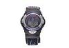 Customized Violet Fabric Strap Gents Wrist Watches , Stainless Steel Electronic Wristwatch