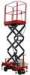 450Kg Elevating Small Mobile Scissor Lift Telescoping for Hospital / Theatre , 3m Height