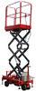 450Kg Elevating Small Mobile Scissor Lift Telescoping for Hospital / Theatre , 3m Height