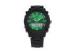 3 ATM Waterproof Green Dial Dual Display Quartz Watch with Japan Movt And Battery