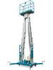 Double Mast 8m Platform Height Aluminum Construction Work Platform for Hotels, Lobby
