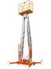 Aluminum Double Mast Mobile Aerial Work Platform 10m Lifting Height