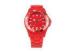 Fancy Red 30 M Water Resistance Kid Quartz Digital Watch PU Strap / PAMA Face