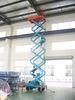 11 Meters adjustable mobile scissor lift with Anti-skid floor platform