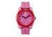 Nice Red Waterproof Electronic Plastic Quartz Watch For Girls Customized