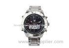 Costom 3 ATM Waterproof Business Man Metal Strap Watch Alloy Case CE RoHS
