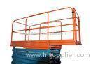 Four wheel self - propelled hydraulic platform lift for warehouse / logistics center