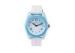 Cute White Teenage Analog Quartz Watch With China Movement / Japan Battery