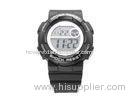 OEM LCD Waterproof Sport Watch With Chronograph , Radium , Alarm