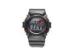 Black Japan Movement LCD Waterproof Sport Watch With EL Backlight / ABS Case
