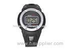 Customized Black Unisex Sport Wrist Watches For Men With Radium , Chronograph