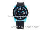 Lovely Fasion Analog Quartz Lady Wrist Watches PU Strap / ABS Plastic Case