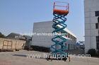Mobile hydraulic elevating platform , scissor platform lift for library / restaurant