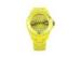 Yellow Analog Japan Movement Plastic Ladies Quartz Wrist Watch With PC Strap