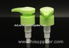 Green cosmetic bottles Lotion Dispenser Pump / lotion dispenser replacement pump