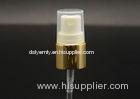 18mm cosmetic water / perfume fine mist sprayers with gold coating