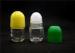 Eco cylinder frosted glass empty roll on bottles for perfume packaging
