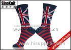 Colorful Cotton Extendex Size Socks Flag Designed Oversized Socks for Autumn / Winter