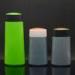 200ml Green Cosmetic Packaging Small Plastic Jars With Screw On Lids