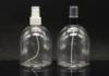 350ml clear PET Plastic Cosmetic Bottles / Pump Dispenser Bottle for hand soap