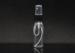1000ml Boston shape clear plastic spray bottles with personal artwork printing