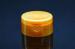yellow smooth screw cosmetic cap for Eco Friendly Cosmetic Packaging