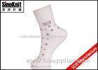 Cotton Ladies Fashion Socks Quarter Length Warm Mozn Sock / Woman Dress Socks