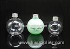 200ml Round perfume Plastic Cosmetic Bottles with aluminium cap , 24mm Neck Size