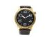 Fashion Big Face Analogue Leather Quartz Watch With Japan Movt / Battery