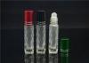 10ml Small Cosmetic Containers Glass Roll On Bottles for deodorant / perfume
