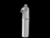 PP 5ml pocket perfume atomizer Plastic Pump Bottles with key ring in Silver