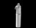 PP 5ml pocket perfume atomizer Plastic Pump Bottles with key ring in Silver