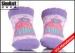 Luvable Infant Purple Newborn Baby Socks Cute Cartoon Pattern Kids Socks